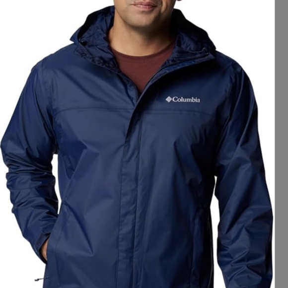 Columbia Men's Watertight II Rain Jacket Navy Blue Size XXL NWT - Picture 13 of 16